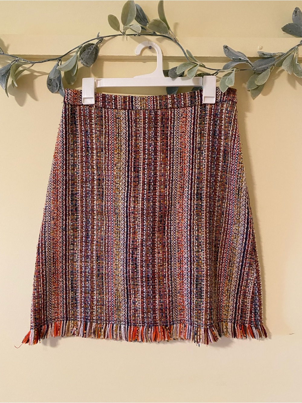 Anthropologie Maeve Tweed Multicolor Pencil Skirt